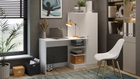 Стол компьютерный «Бейсик» Белый в Нефтеюганске - nefteyugansk.mebel-tymen.ru | фото