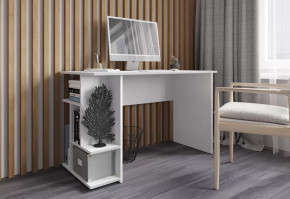 Стол компьютерный СКМ-6 (ш1200*г600*в750мм), ЛДСП Белый в Нефтеюганске - nefteyugansk.mebel-tymen.ru | фото