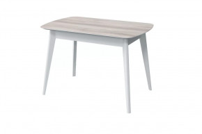 Стол обеденный Прайм, бора бора/белый в Нефтеюганске - nefteyugansk.mebel-tymen.ru | фото