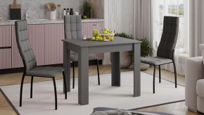 Стол обеденный «Промо» тип 1 Серый графит в Нефтеюганске - nefteyugansk.mebel-tymen.ru | фото