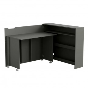 Стол письменный Графит Luis НК-мебель в Нефтеюганске - nefteyugansk.mebel-tymen.ru | фото