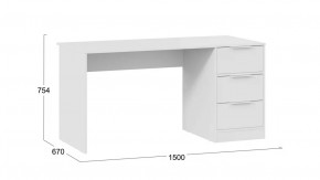 Стол письменный «Марли» Тип 2 Белый в Нефтеюганске - nefteyugansk.mebel-tymen.ru | фото