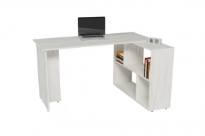 Стол письменный с тумбой СП-3 дуб грей Герда в Нефтеюганске - nefteyugansk.mebel-tymen.ru | фото