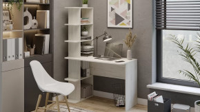 Стол письменный тип 4 Дуб крафт белый в Нефтеюганске - nefteyugansk.mebel-tymen.ru | фото