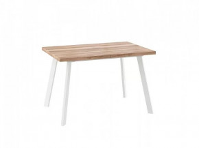 Стол раздвижной Borg-120, дуб каньон/белый в Нефтеюганске - nefteyugansk.mebel-tymen.ru | фото