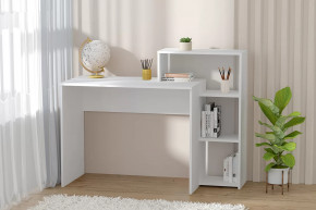 Стол с полкой, 1253 мм, белый Диал в Нефтеюганске - nefteyugansk.mebel-tymen.ru | фото