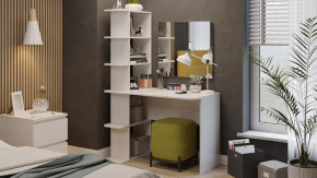 Стол с зеркалом Тип 4 Белый Ясень в Нефтеюганске - nefteyugansk.mebel-tymen.ru | фото