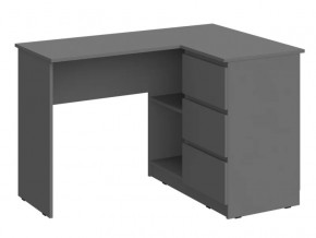 Стол угловой Челси Графит в Нефтеюганске - nefteyugansk.mebel-tymen.ru | фото