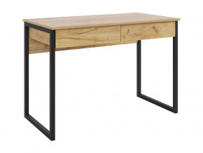 Стол Юниор дуб крафт золотой/черный муар в Нефтеюганске - nefteyugansk.mebel-tymen.ru | фото