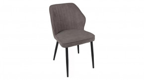 Стул «Крис» Черный муар, Микровелюр BRENDY Latte в Нефтеюганске - nefteyugansk.mebel-tymen.ru | фото