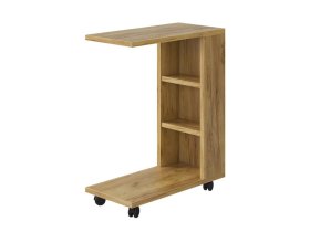 Столик прикроватный Мальта дуб крафт золотой в Нефтеюганске - nefteyugansk.mebel-tymen.ru | фото