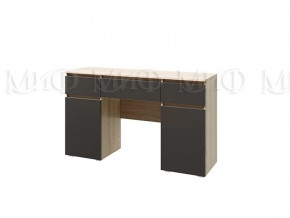 Туалетный стол Ким Графит софт, сонома в Нефтеюганске - nefteyugansk.mebel-tymen.ru | фото