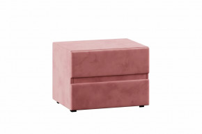 Тумба Эстер Велюр Ультра коралл в Нефтеюганске - nefteyugansk.mebel-tymen.ru | фото