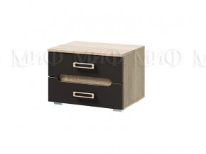 Тумба Ким Графит софт, сонома 2 шт в Нефтеюганске - nefteyugansk.mebel-tymen.ru | фото