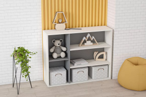 Тумба Клео Т-2, 490 мм, графит, миндаль Диал в Нефтеюганске - nefteyugansk.mebel-tymen.ru | фото