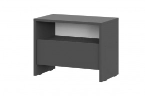 Тумба прикроватная Камелия 1 Серия 2, графит в Нефтеюганске - nefteyugansk.mebel-tymen.ru | фото