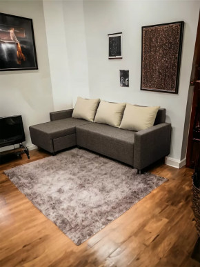 Угловой диван Шерри Савана Шоколад /Подушки  Нео Латте в Нефтеюганске - nefteyugansk.mebel-tymen.ru | фото