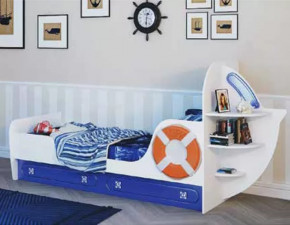 "Яхта-1" Кровать в Нефтеюганске - nefteyugansk.mebel-tymen.ru | фото