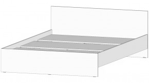 Элегант Кровать 1400 Белый в Нефтеюганске - nefteyugansk.mebel-tymen.ru | фото